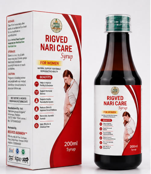 Rigved Nari Care Syrup – Ayurvedic Women's Wellness Formula | 200ml