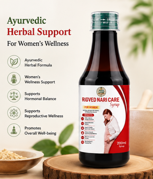 Rigved Nari Care Syrup – Ayurvedic Women's Wellness Formula | 200ml