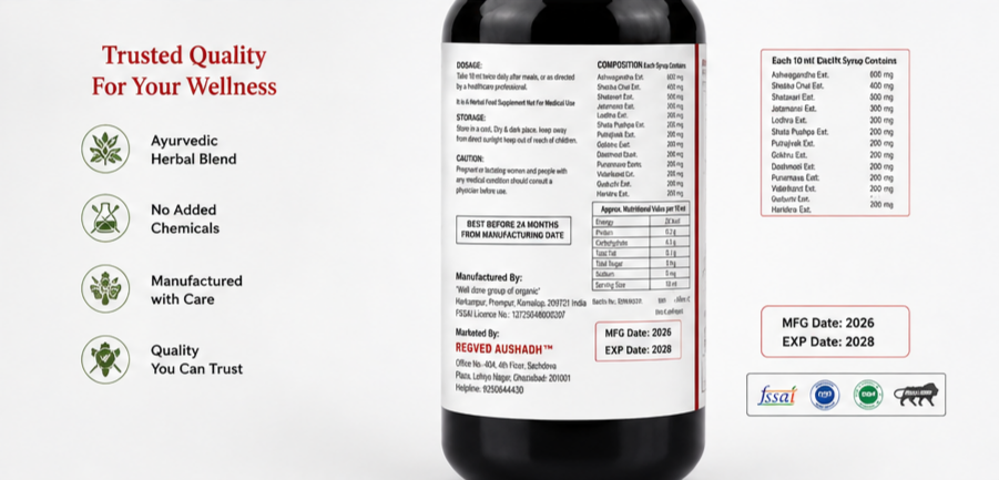 Rigved Nari Care Syrup – Ayurvedic Women's Wellness Formula | 200ml