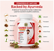 Garbh Care for Women – Ayurvedic Herbal Supplement | 60 Capsules
